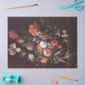 Rozen, Tulpen, Ranunculus van Rachel Ruysch Tissuepapier (Craft)