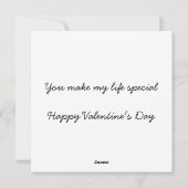 Rozen Twee manen oceaan zeeschelpen Valentijn Feestdagenkaart (Achterkant)