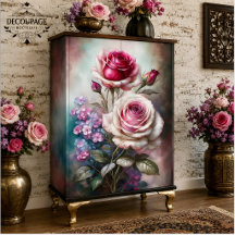 Rozen Twilight Garden Decoupage