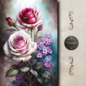 Rozen Twilight Garden Decoupage Tissuepapier