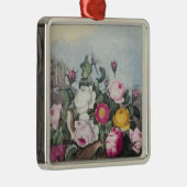 Rozen uit de "tempel van Flora" Metalen Ornament (Rechts)