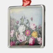 Rozen uit de "tempel van Flora" Metalen Ornament (Links)