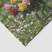 Rozen uit het hele land tissuepapier (Detail)