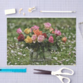 Rozen uit het hele land tissuepapier (Craft)