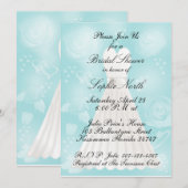 Rozen - Uitnodiging om de Bridal van de Schoenmakr (Voorkant / Achterkant)