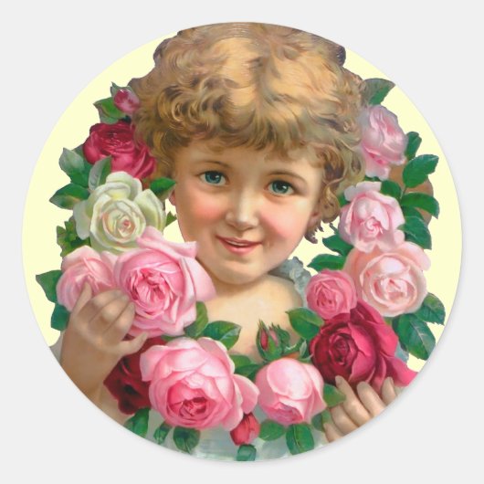 Rozen Valentijnsdag Stickers (Voorkant)