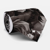 Rozen Valentijnsdag Stropdas (Opgerold)