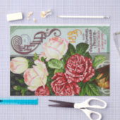 Rozen van 1899 Antiek papier voor drukkerijen (Craft)