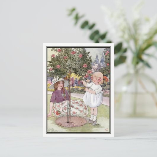 Rozen van Anne Anderson Briefkaart (Staand voorkant)