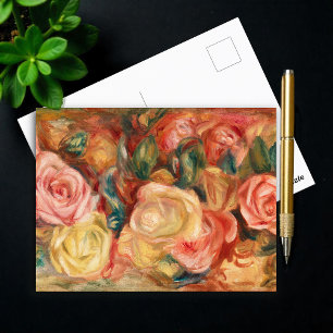 Rozen van Auguste Renoir Briefkaart