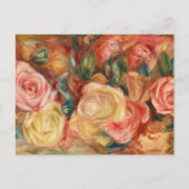 Rozen van Auguste Renoir Briefkaart (Voorkant)