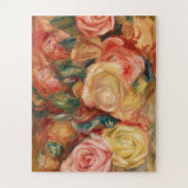 Rozen van Auguste Renoir Legpuzzel (Verticaal)