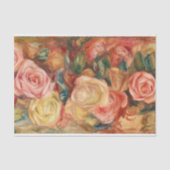 Rozen van Auguste Renoir Tissuepapier (Voorkant)