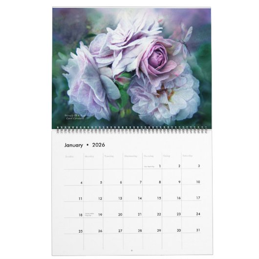 Rozen van Brigitte Art Agenda 2015 Kalender (Jan 2026)