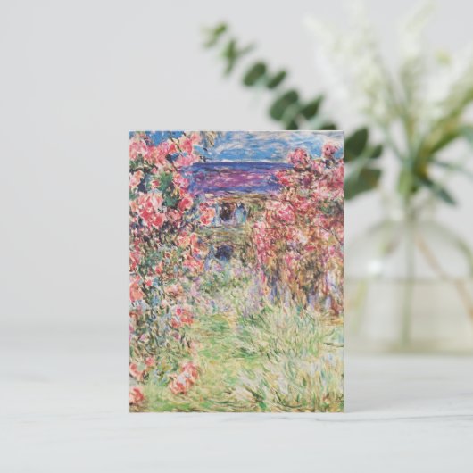 Rozen van Claude Monet Briefkaart (Staand voorkant)