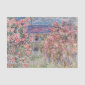 Rozen van Claude Monet Tissuepapier (Voorkant)
