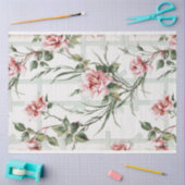 Rozen van de boerderij op de Garden Trellis Tissuepapier (Craft)