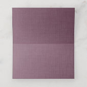 Rozen van de Elegant Paarse Peach Waterverf Plaatskaartje (Binnenkant ongevouwen)