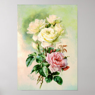 Rozen van de Franse Bridal Poster