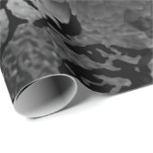 Rozen van de Grauwe Waterverf Cadeaupapier (Rol Hoek)