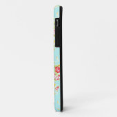  rozen van de kaasbloem blauw roos Case-Mate iPhone case (Achterkant/links)