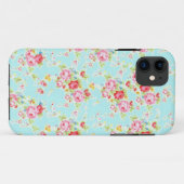  rozen van de kaasbloem blauw roos Case-Mate iPhone case (Achterkant (horizontaal))