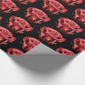 Rozen van de liefde cadeaupapier (Hoek)