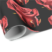 Rozen van de liefde cadeaupapier (Rol Hoek)