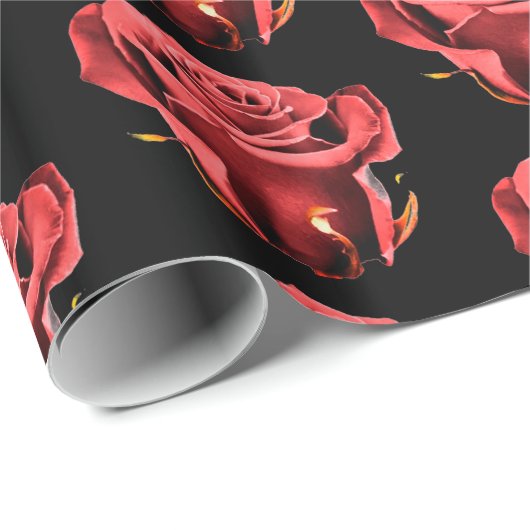 Rozen van de liefde cadeaupapier (Rol Hoek)