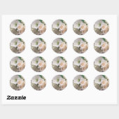 Rozen van de Liefde Lilies van Life_ Ronde Sticker (Vel)