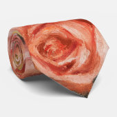 Rozen van de Renoir Impressionist Painting Stropda Stropdas (Opgerold)