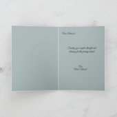 Rozen van de roze engel uit het verleden kaart (Binnen)