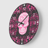 Rozen van de roze zwarte suikerriet grote klok (Hoek)