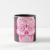 Rozen van de roze zwarte suikerriet mok (Midden)