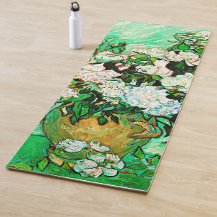 Rozen van de Vintage Vincent Van Gogh (1890) Yogamat
