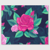 Rozen van de waterverf 13 cadeaupapier (Vlak)