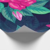 Rozen van de waterverf 13 cadeaupapier (Hoek)