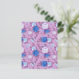 Rozen van de waterverf 18 briefkaart