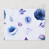 Rozen van de waterverf 31 briefkaart (Achterkant)