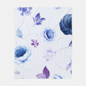 Rozen van de waterverf 31 fleece deken (Voorkant)