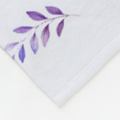 Rozen van de waterverf 31 fleece deken (Hoek)