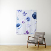 Rozen van de waterverf 31 wandkleed (In situ)