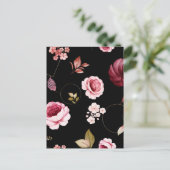 Rozen van de waterverf 32 briefkaart (Staand voorkant)