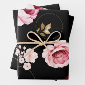 Rozen van de waterverf 32 inpakpapier vel (In situ)