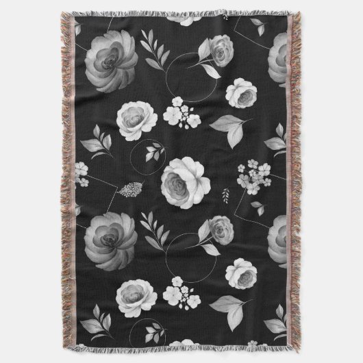 Rozen van de waterverf 33 deken (Voorkant Verticaal)