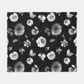 Rozen van de waterverf 33 fleece deken (Voorkant (Horizontaal))