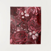 Rozen van de waterverf 35 wandkleed (Voorkant)