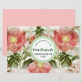 Rozen van de waterverf Product Merkpapier Briefpapier (Voorkant / Achterkant)