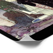 Rozen van een pacock poster (Hoek)