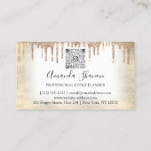 Rozen van Event Planner Flowers Drivers QR Logo El Visitekaartje (Achterkant)